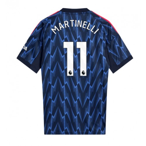 Arsenal Gabriel Martinelli #11 Replica Away Stadium Shirt 2025-26 Short Sleeve